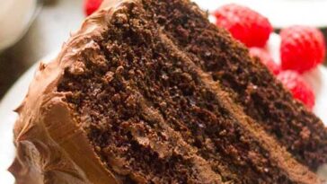 Chocolate Mocha Layer Cake Recipe