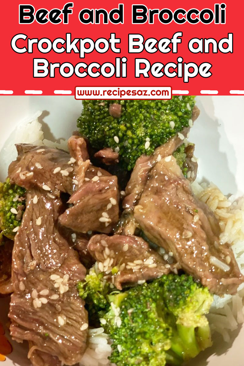 Crockpot Beef and Broccoli Recipe