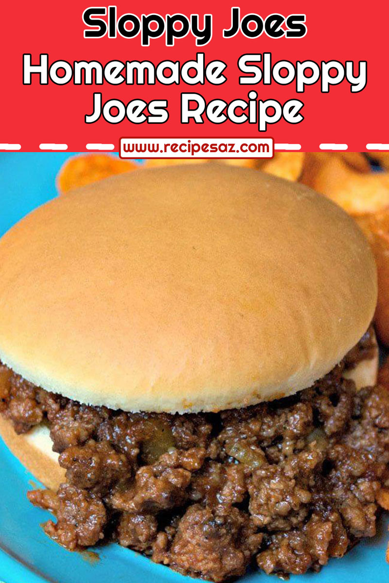 Homemade Sloppy Joes Recipe