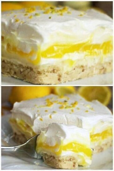 Lemon Lush Dessert Recipe - Recipes A to Z