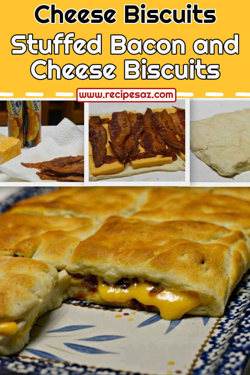 Stuffed Bacon and Cheese Biscuits Recipe