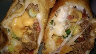 Beef and Cheese Chimichanga Recipe