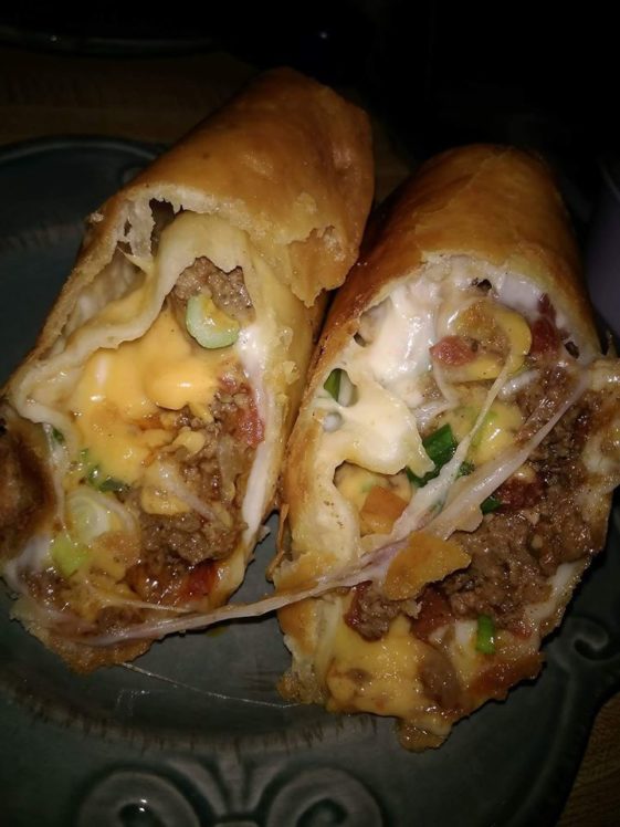 Beef and Cheese Chimichanga Recipe