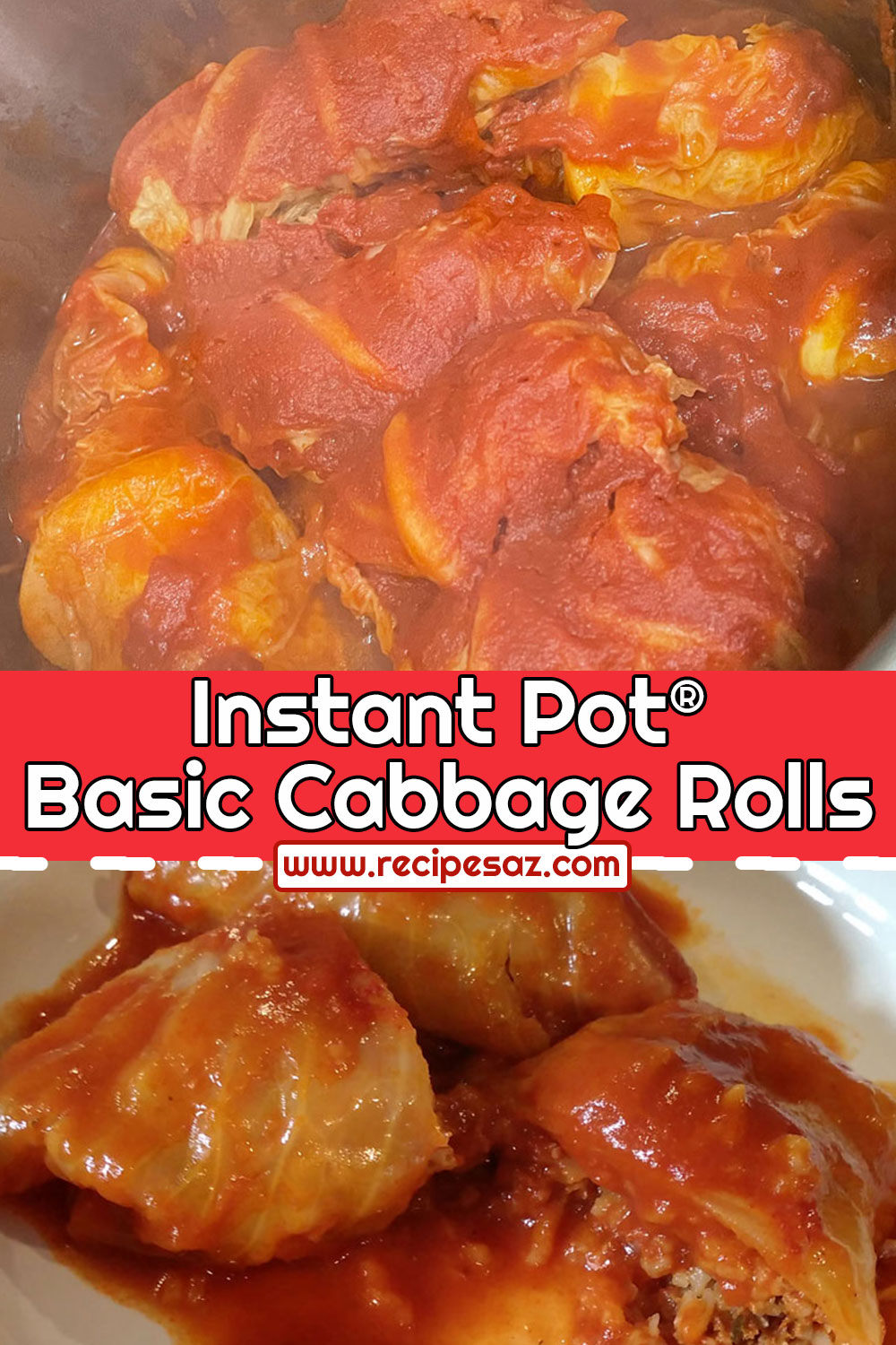 Instant Pot® Basic Cabbage Rolls Recipe