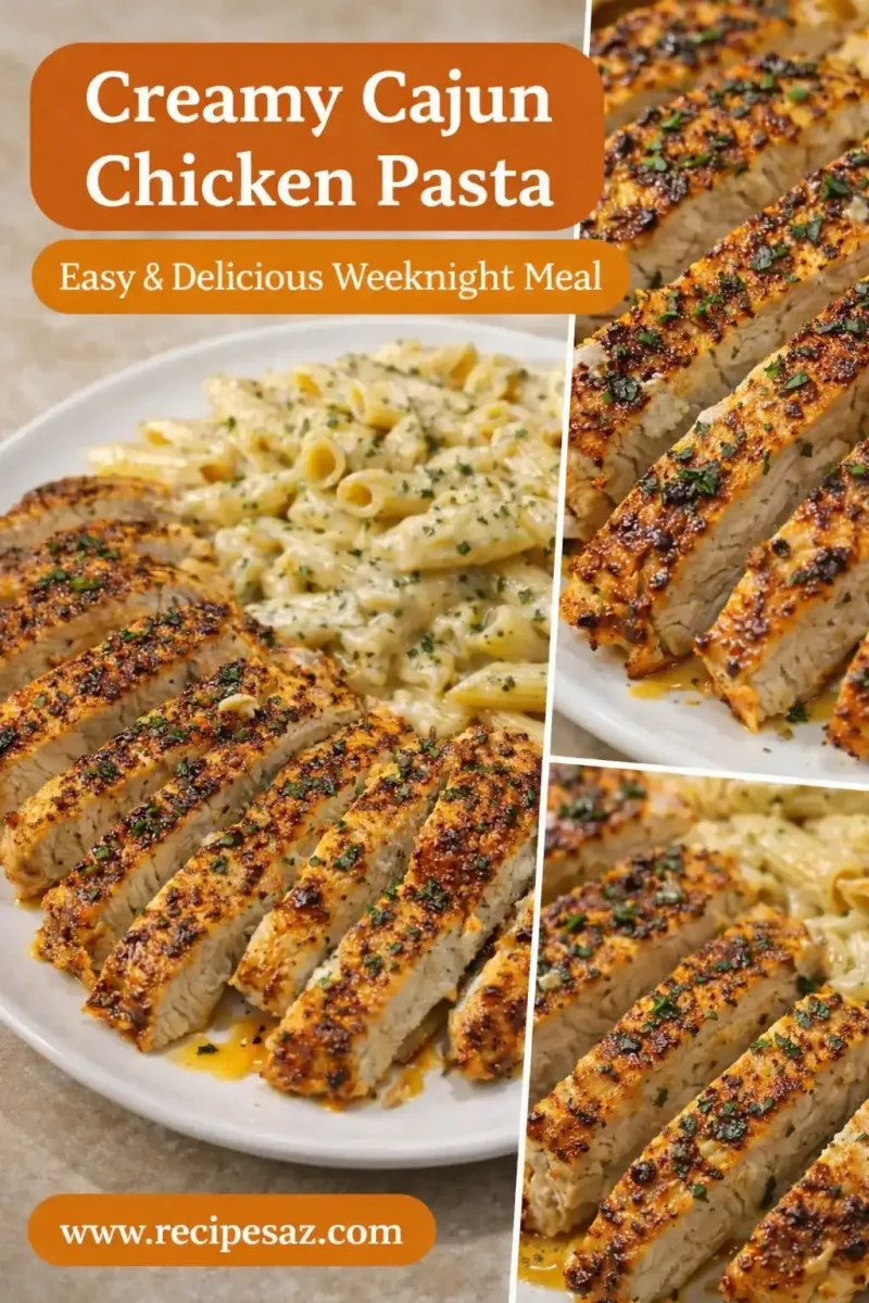 Creamy Cajun Chicken Pasta